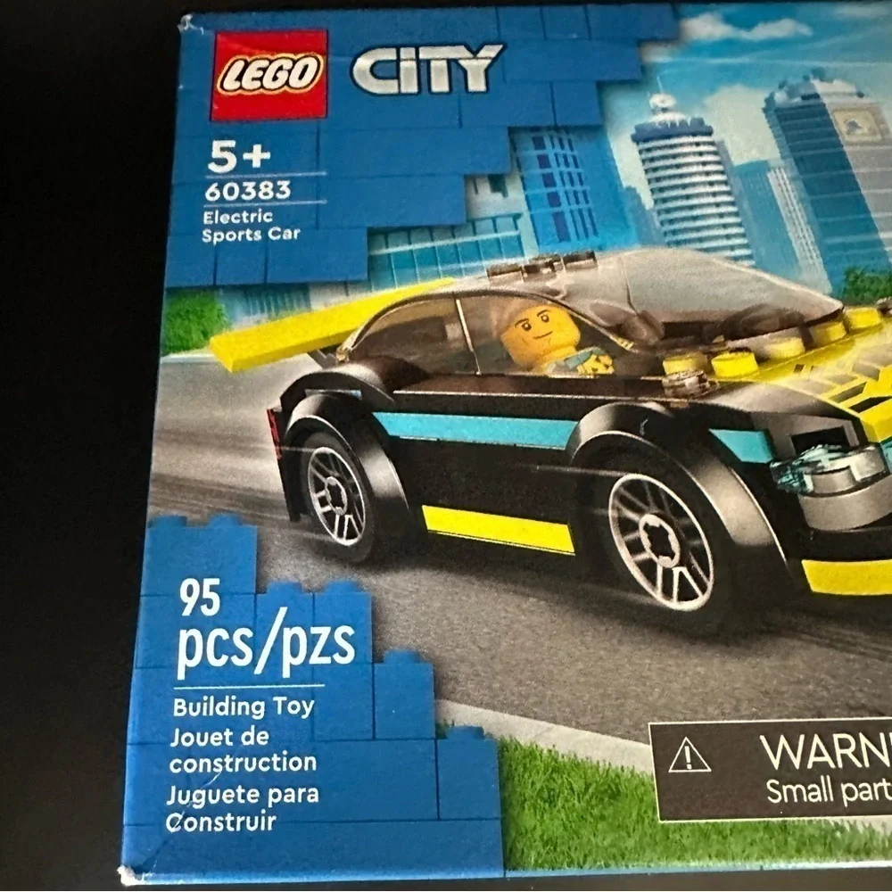 Retired LEGO City Electric Sports Car 60383 – New Sealed Collectible